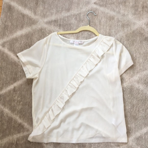 French Connection ruffled blouse - Picture 1 of 4